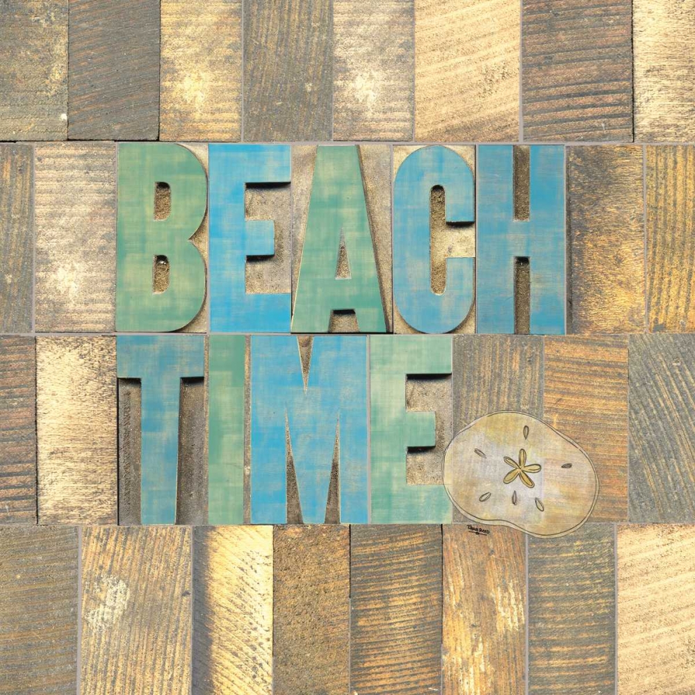 Beach Time II art print by Tara Reed for $57.95 CAD