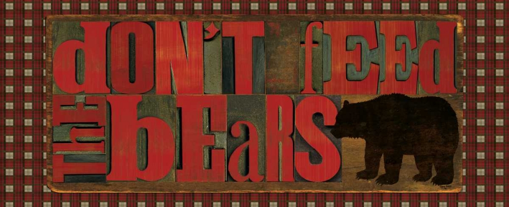 Dont Feed Mama Bear II art print by Tara Reed for $57.95 CAD