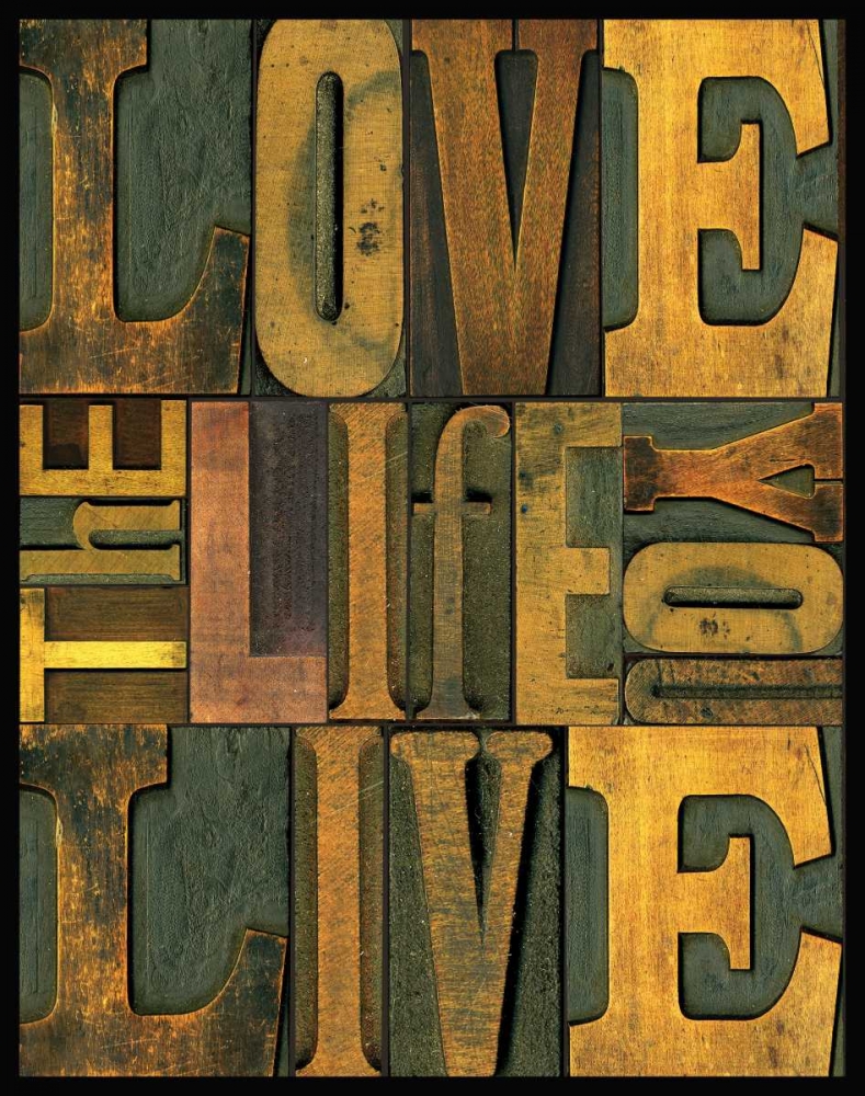 Printers Block Sentiments II art print by Tara Reed for $57.95 CAD