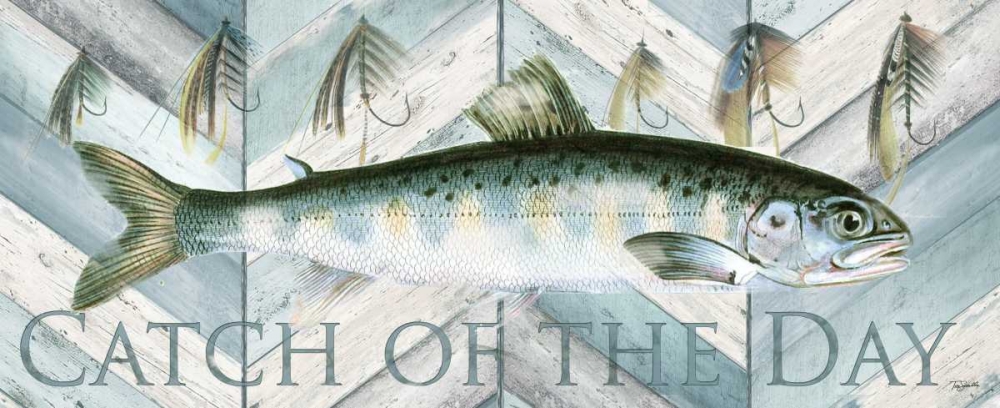 Fishing Sign I art print by Tre Sorelle Studios for $57.95 CAD