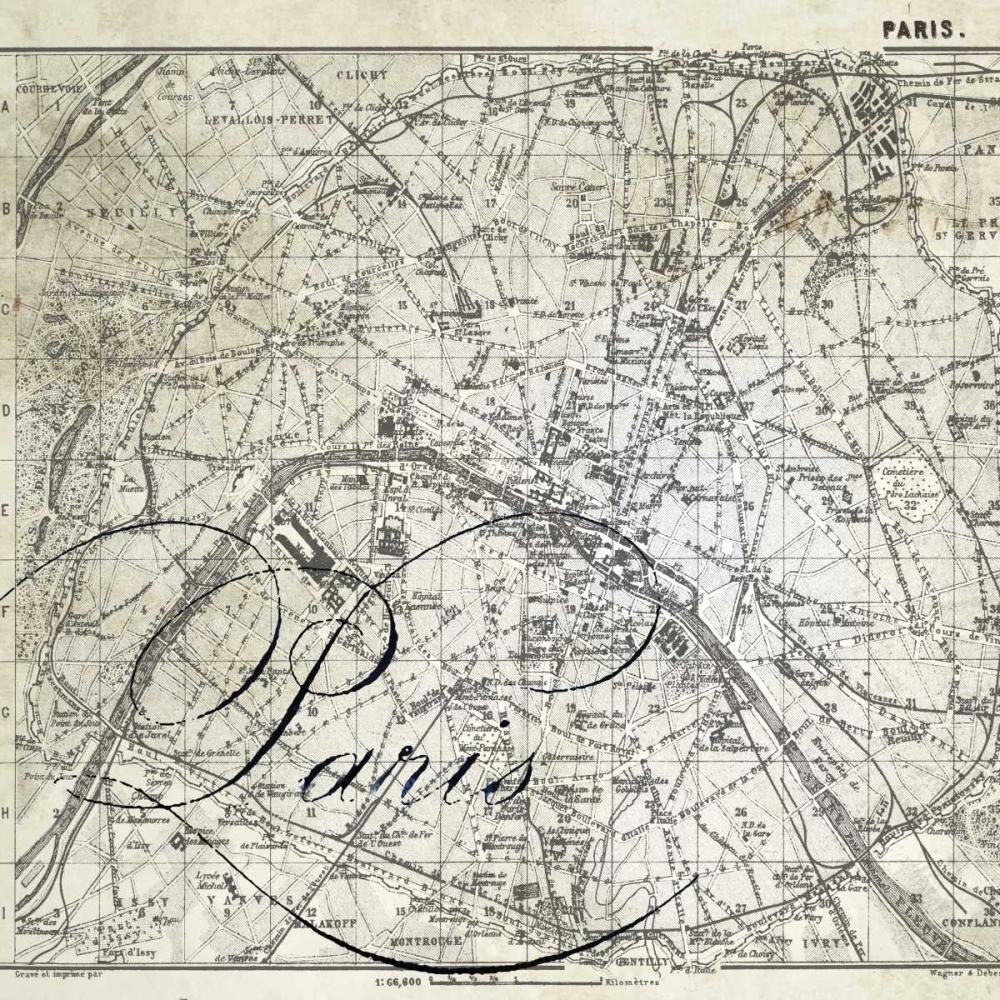 All About Paris III art print by Tre Sorelle Studios for $57.95 CAD