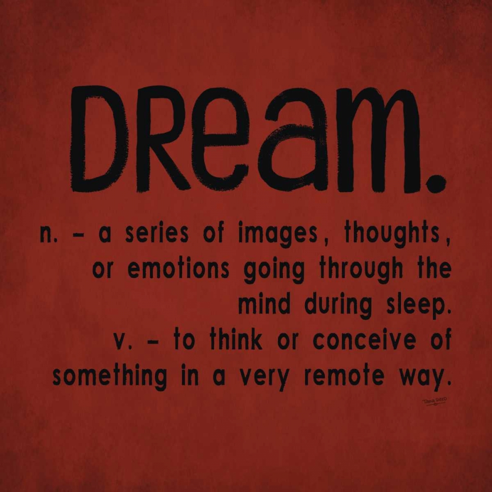 Definitions-Dream II art print by Tara Reed for $57.95 CAD