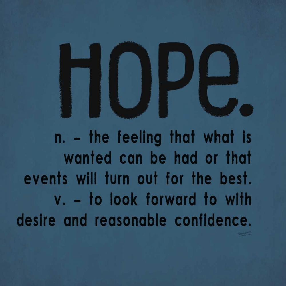 Definitions-Hope III art print by Tara Reed for $57.95 CAD