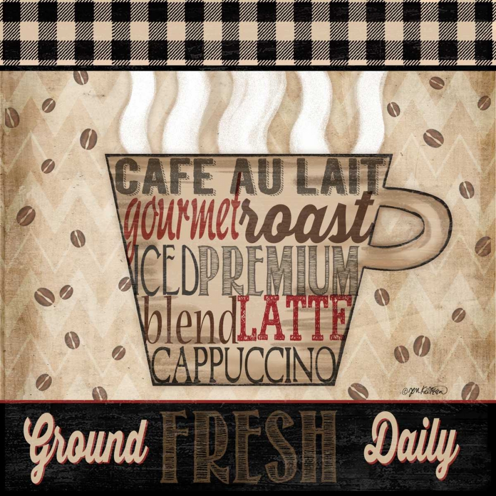 Premium Coffee I art print by Jen Killeen for $57.95 CAD