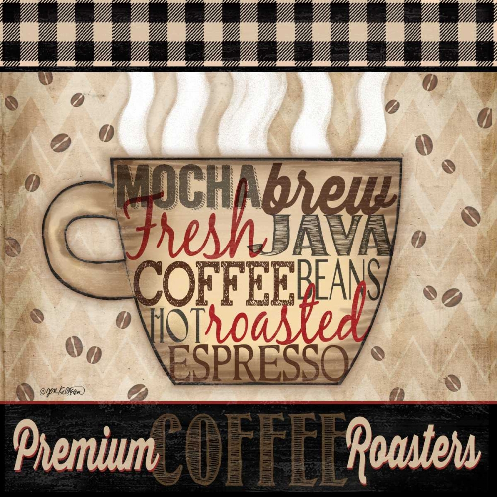 Premium Coffee II art print by Jen Killeen for $57.95 CAD