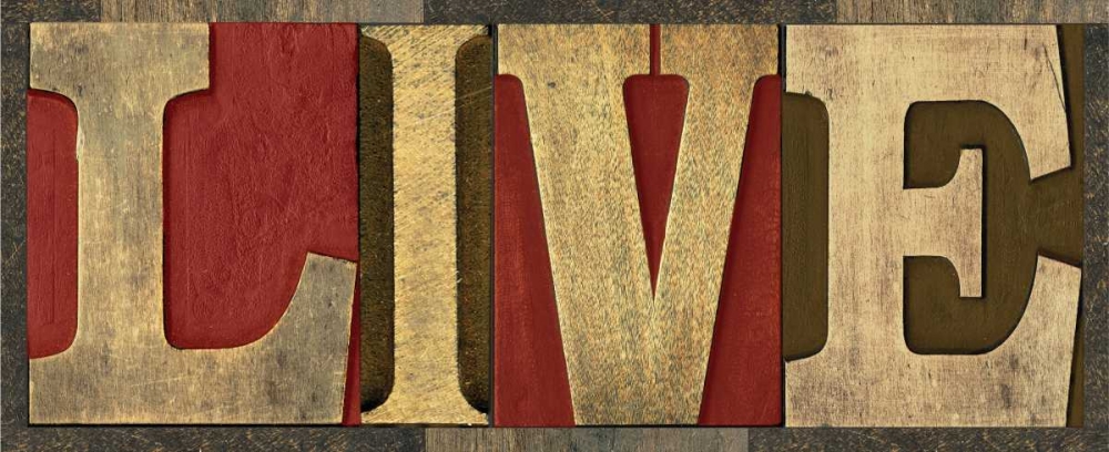 Printers Block Sentiment Spice III art print by Tara Reed for $57.95 CAD