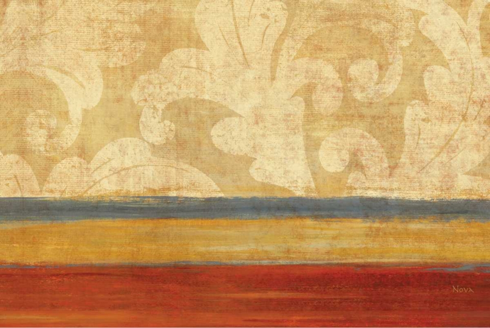 Tapestry Stripe Landscape art print by Studio Nova for $57.95 CAD