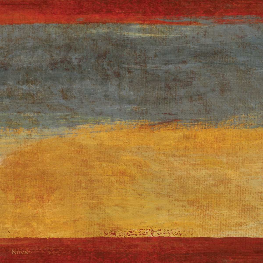 Abstract Stripe Square I art print by Studio Nova for $57.95 CAD