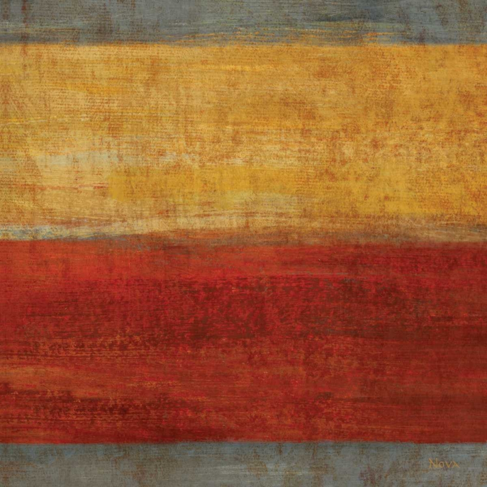 Abstract Stripe Square II art print by Studio Nova for $57.95 CAD