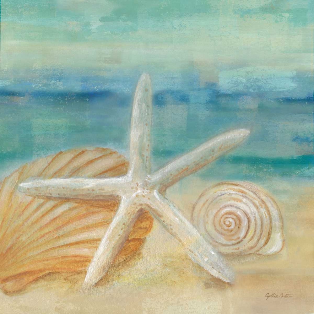 Horizon Shells I art print by Cynthia Coulter for $57.95 CAD
