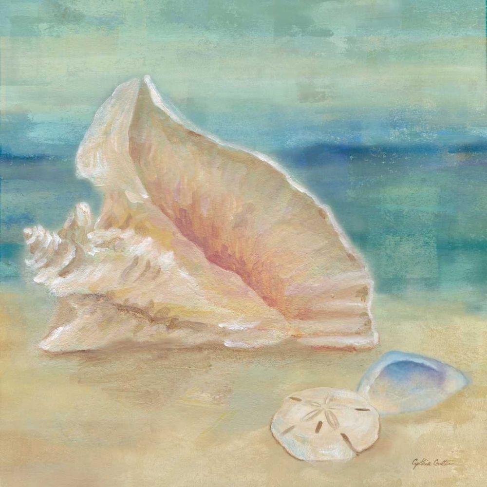 Horizon Shells III art print by Cynthia Coulter for $57.95 CAD