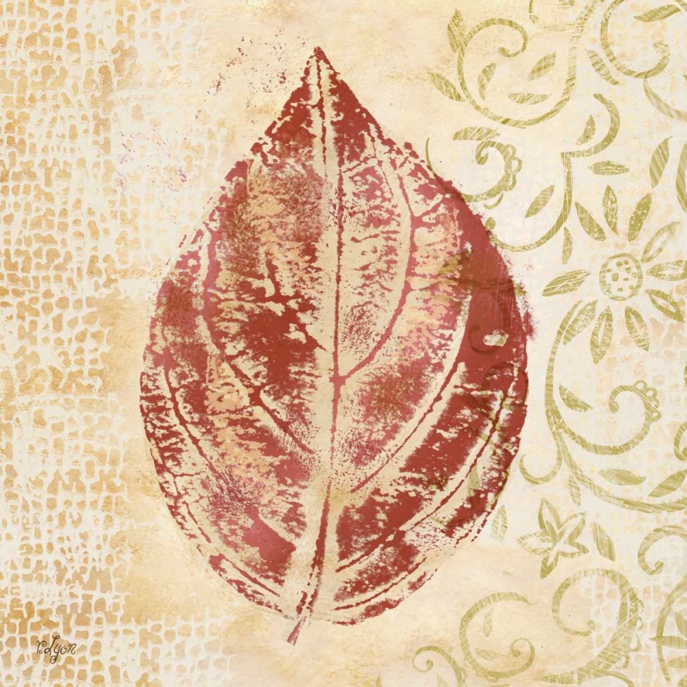 Leaf Scroll II art print by Rebecca Lyon for $57.95 CAD