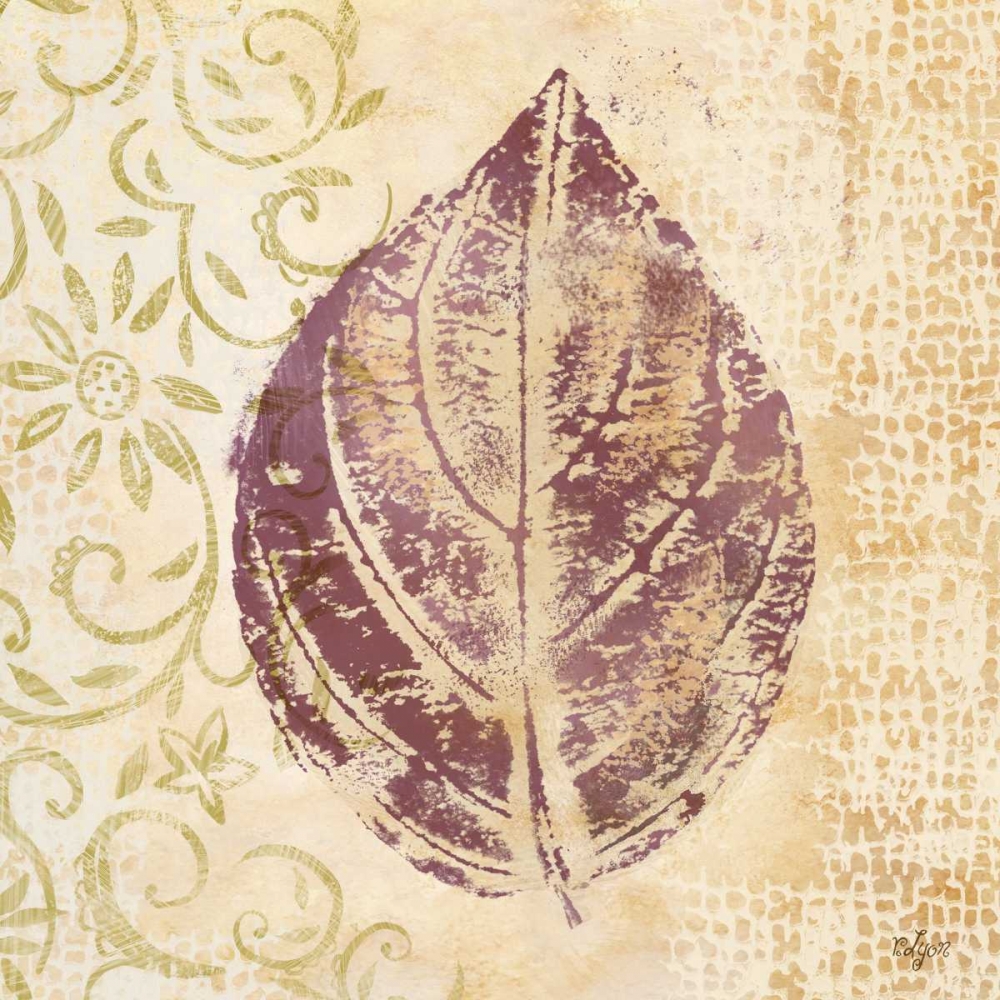 Leaf Scroll III art print by Rebecca Lyon for $57.95 CAD
