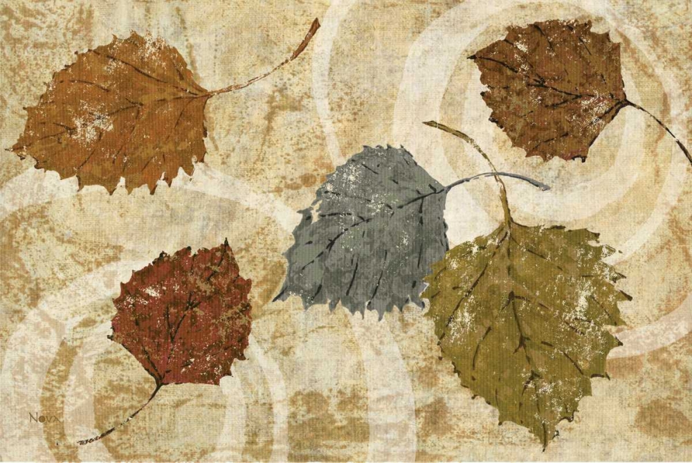 Golden Autumn Landscape art print by Studio Nova for $57.95 CAD