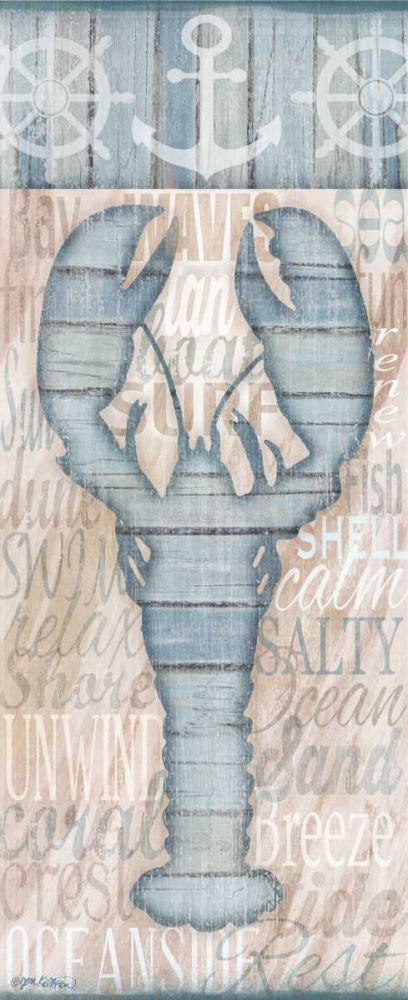 Ocean Life I art print by Jen Killeen for $57.95 CAD