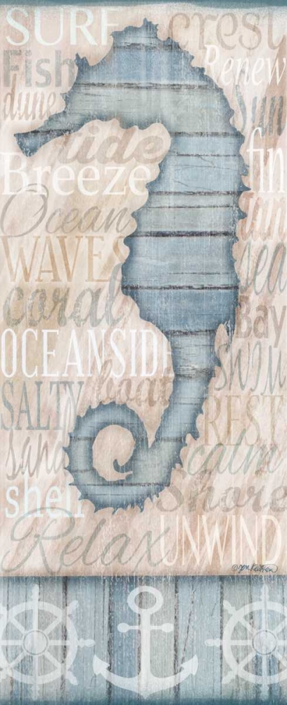 Ocean Life II art print by Jen Killeen for $57.95 CAD