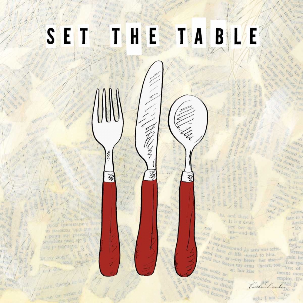 Kitchen Utensils III art print by Caitlin Dundon for $57.95 CAD