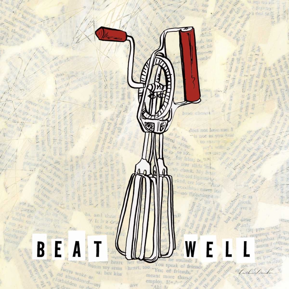 Kitchen Utensils V art print by Caitlin Dundon for $57.95 CAD