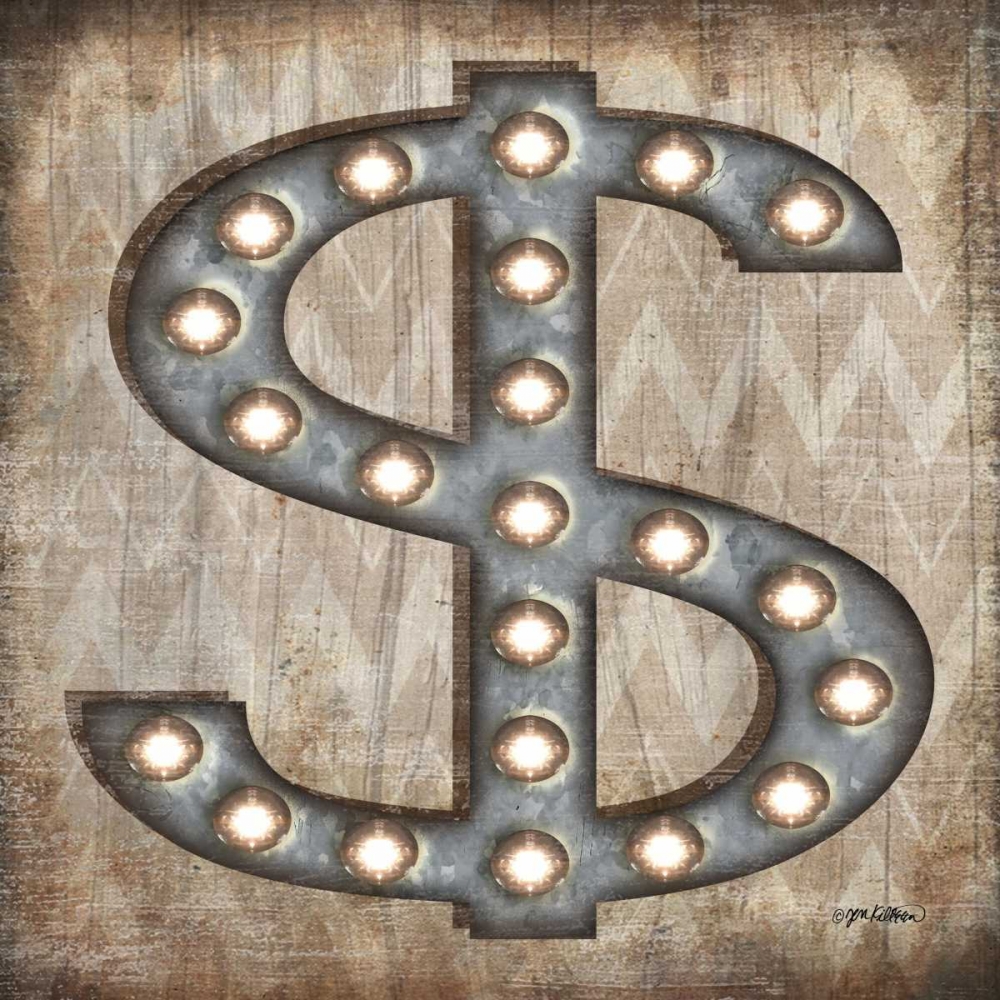 Marquee Symbols III art print by Jen Killeen for $57.95 CAD