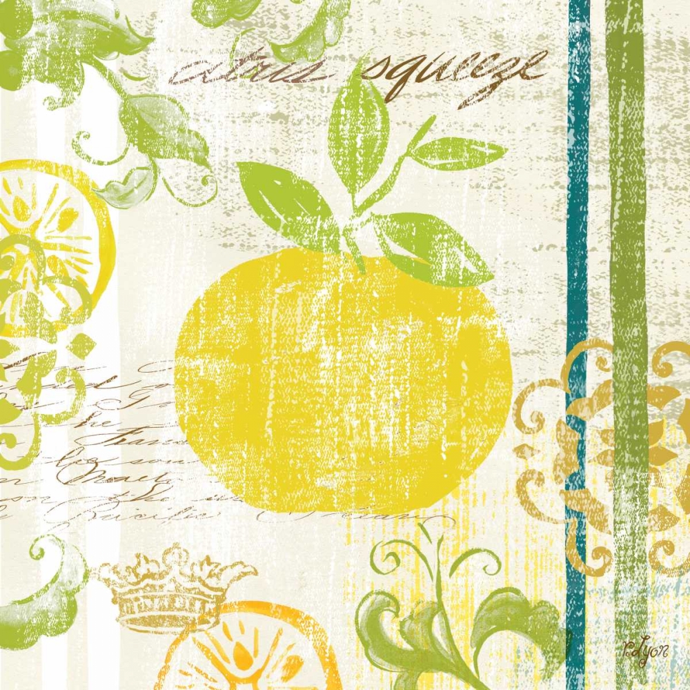 Fruit Crush IV art print by Rebecca Lyon for $57.95 CAD