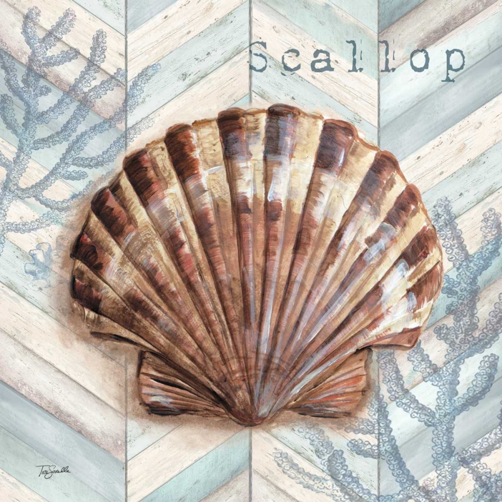 Chevron Shell VI art print by Tre Sorelle Studios for $57.95 CAD