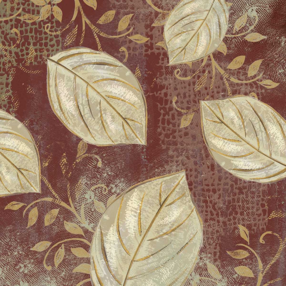 Leaf Toss Mix IV art print by Rebecca Lyon for $57.95 CAD