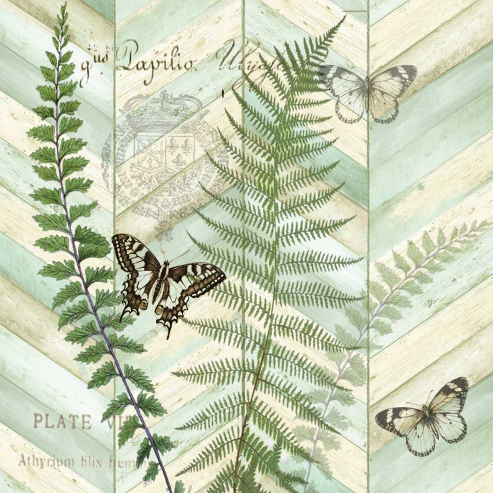 Chevron Botanical II art print by Tre Sorelle Studios for $57.95 CAD