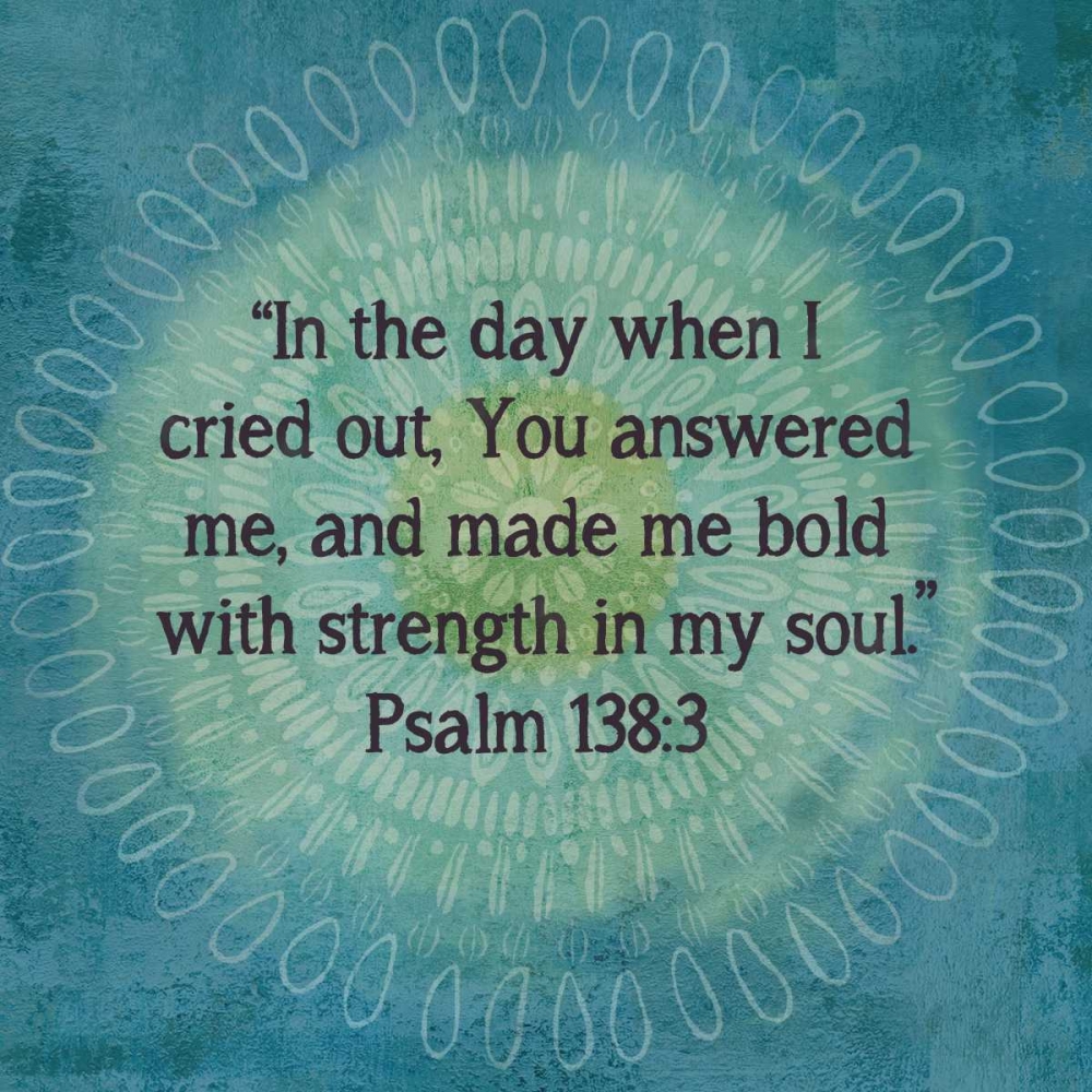 Jacobean Medallion Scripture I art print by Cynthia Coulter for $57.95 CAD