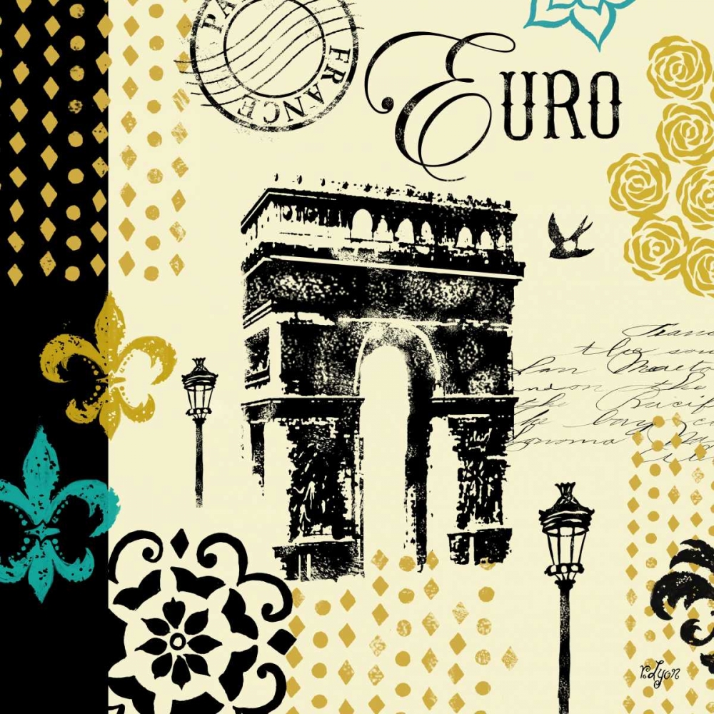 Paris Architecture I art print by Rebecca Lyon for $57.95 CAD