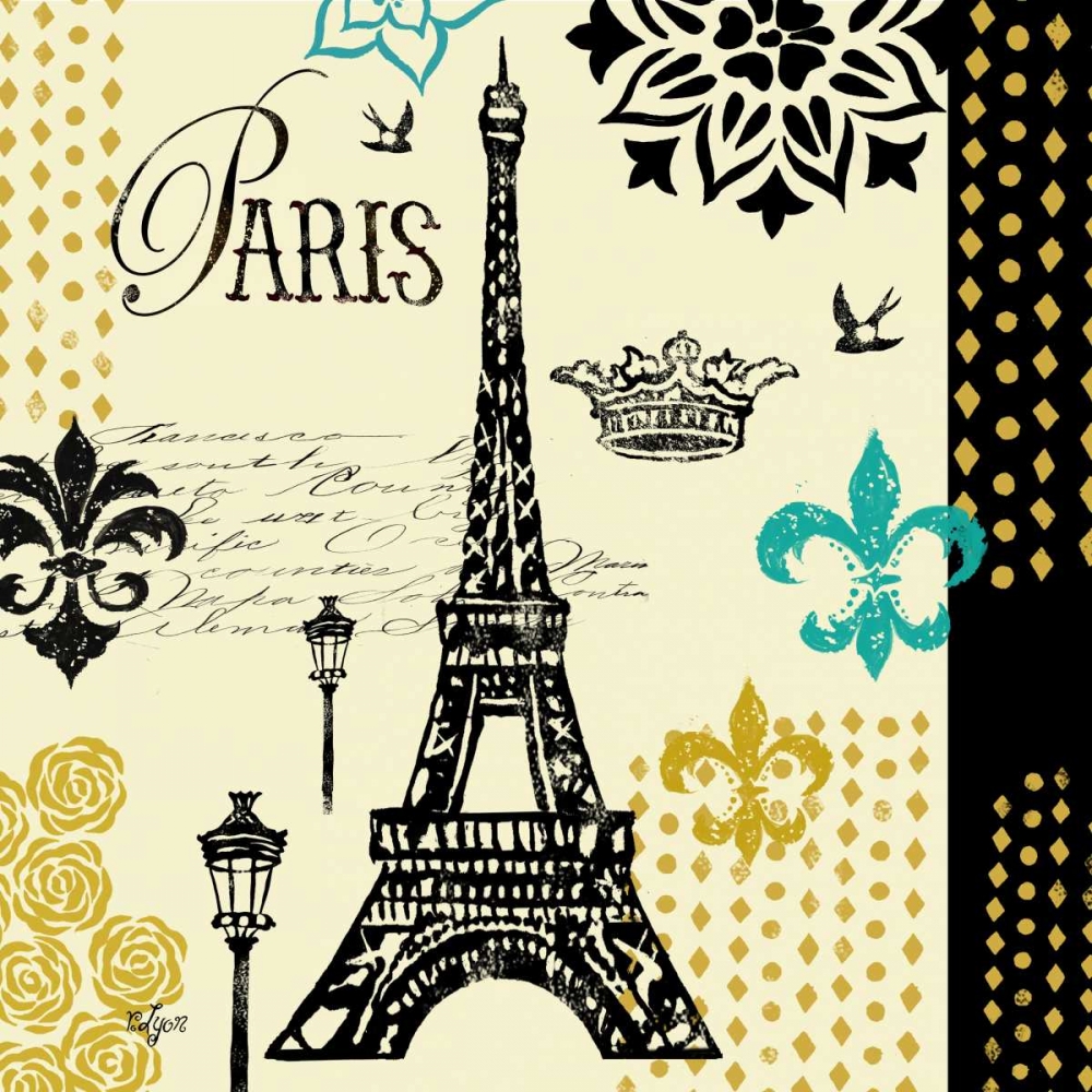 Paris Architecture II art print by Rebecca Lyon for $57.95 CAD