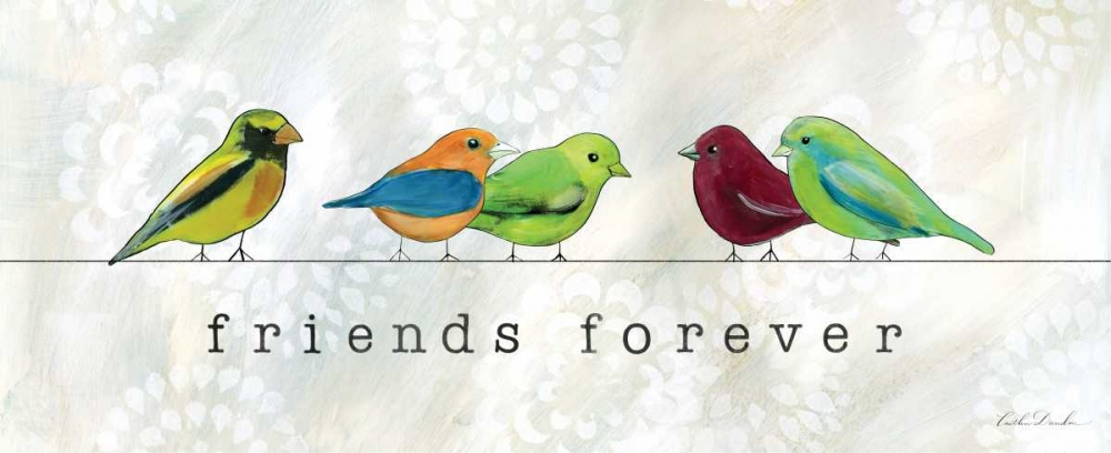 Birds of a Feather I art print by Caitlin Dundon for $57.95 CAD