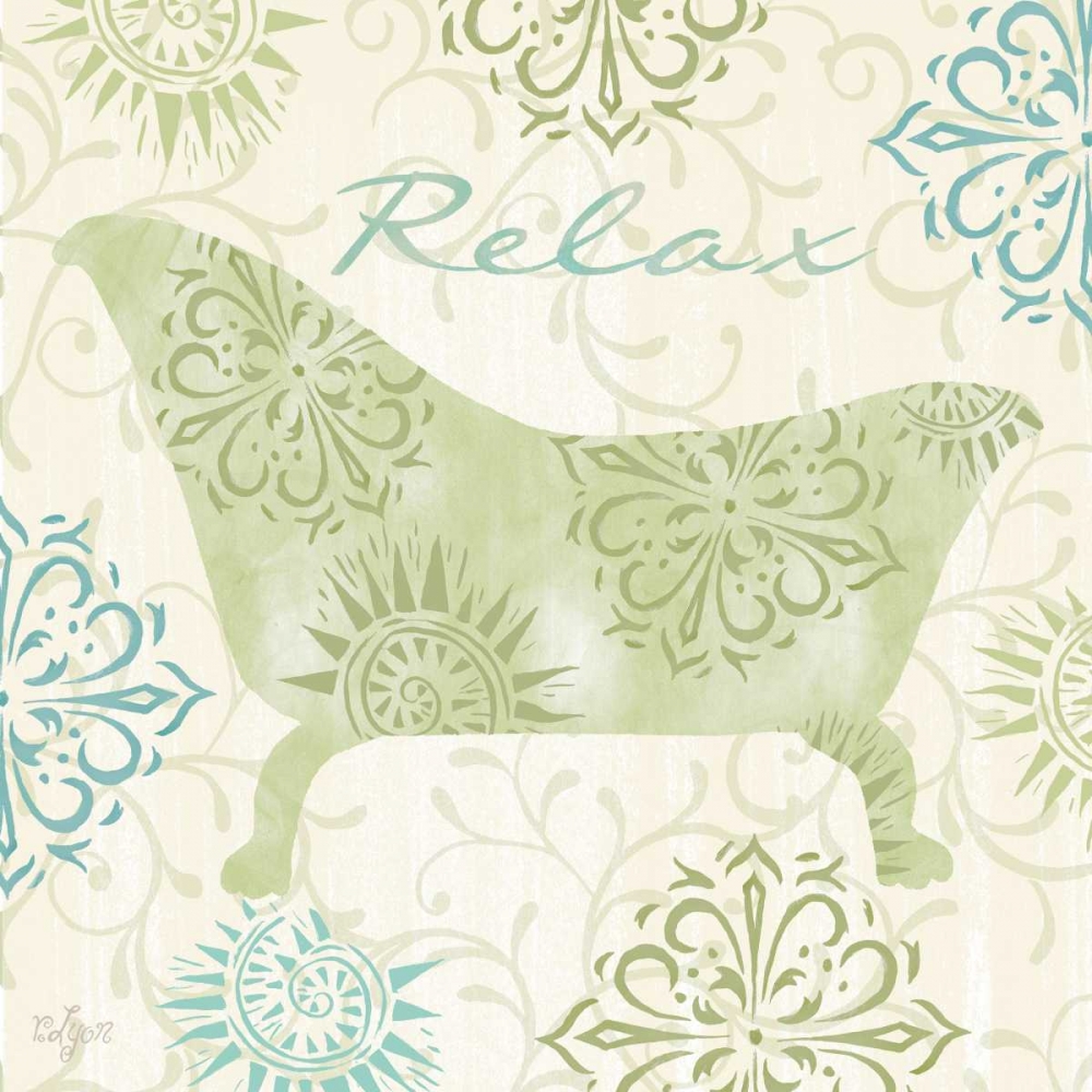 Refresh and Relax Bath II art print by Rebecca Lyon for $57.95 CAD