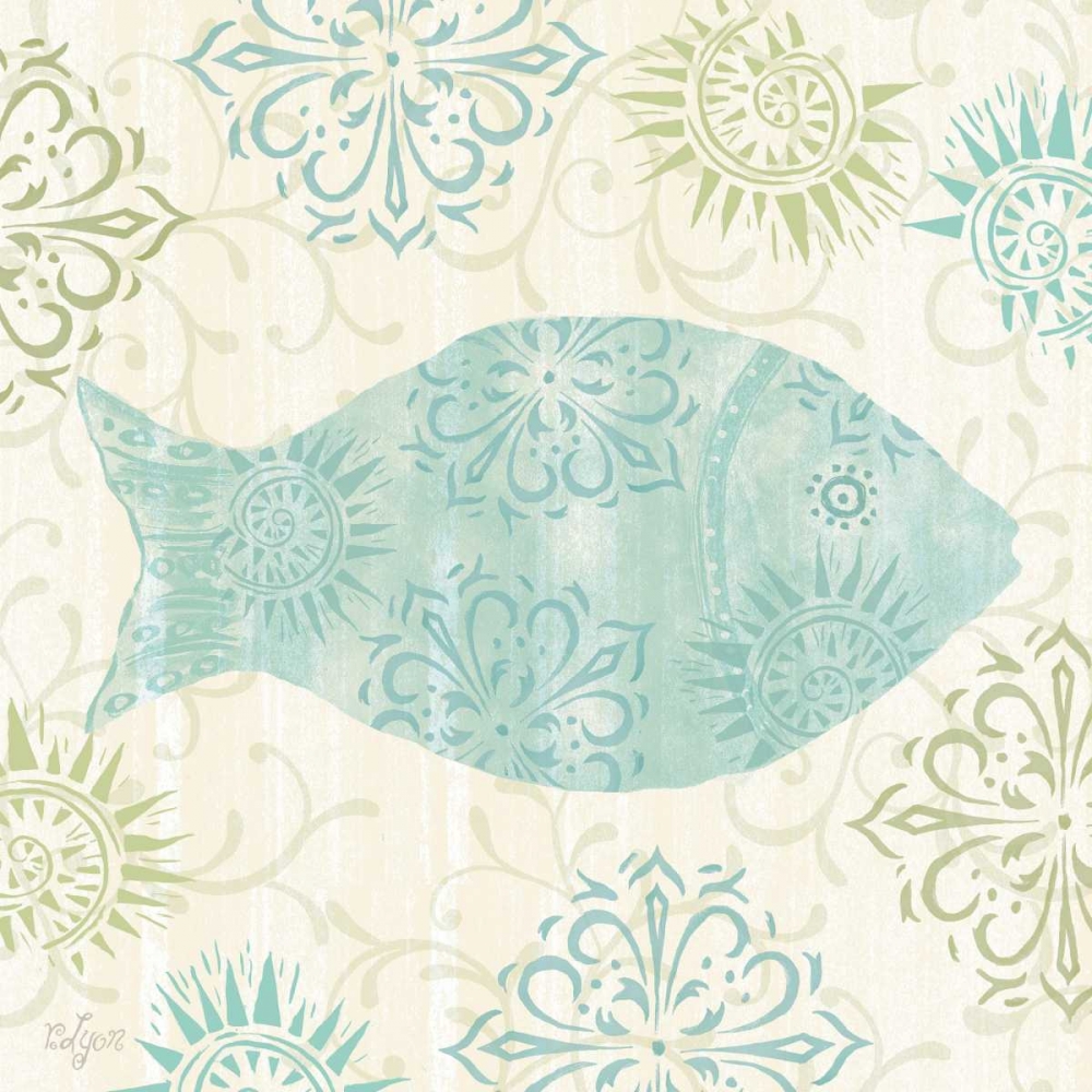 Coastal Whimsy I art print by Rebecca Lyon for $57.95 CAD