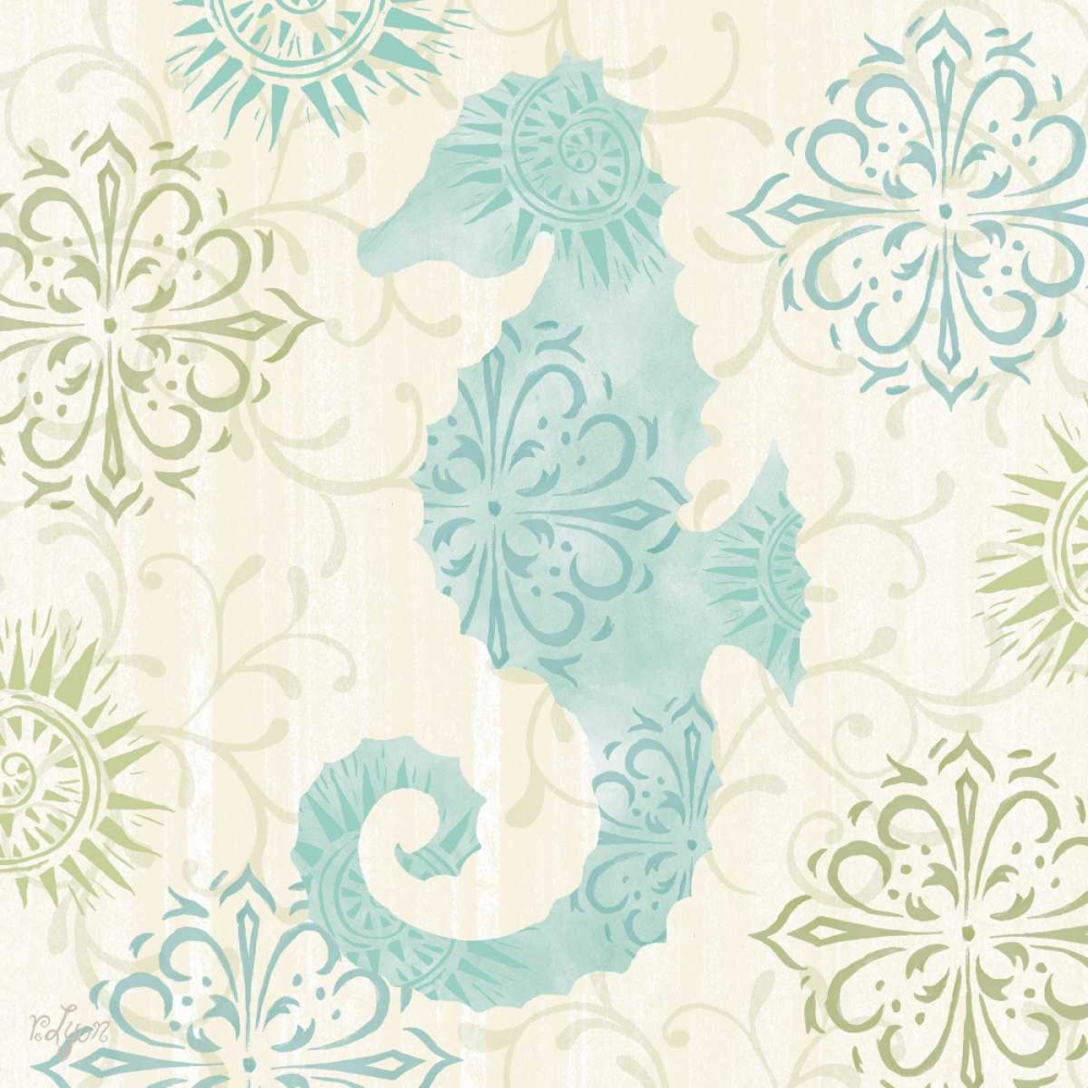 Coastal Whimsy IV art print by Rebecca Lyon for $57.95 CAD