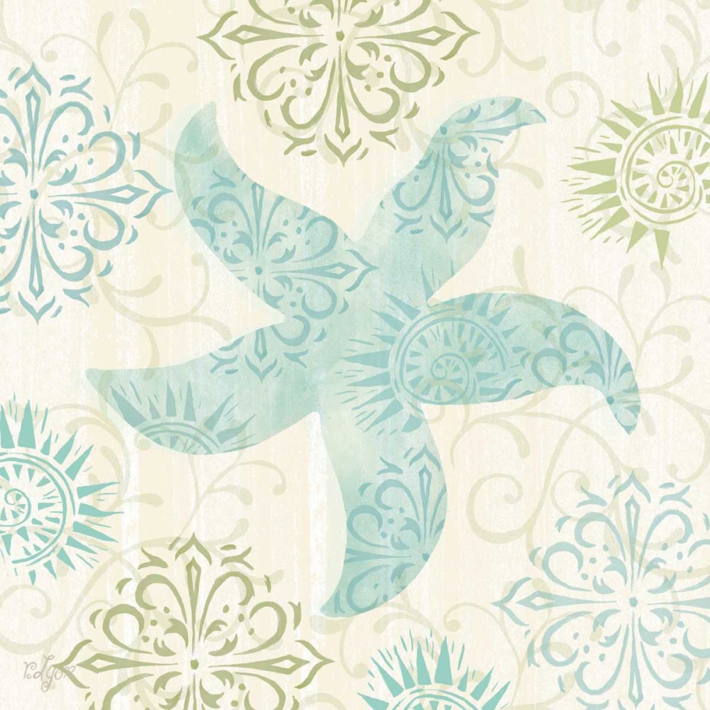 Coastal Whimsy V art print by Rebecca Lyon for $57.95 CAD
