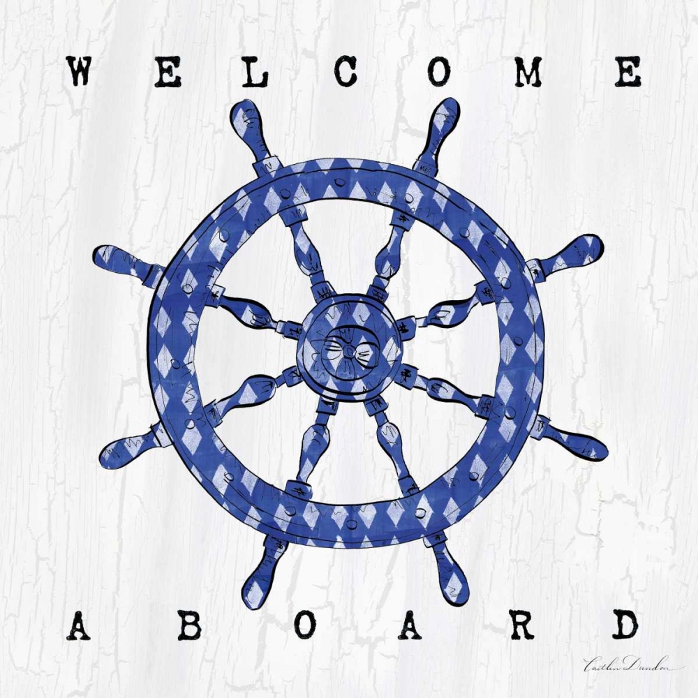 Boating Life II art print by Caitlin Dundon for $57.95 CAD