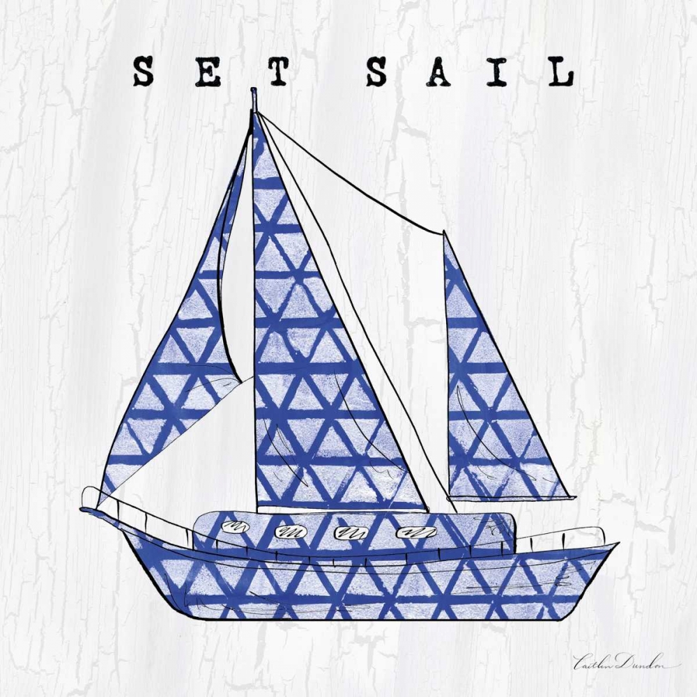 Boating Life IV art print by Caitlin Dundon for $57.95 CAD