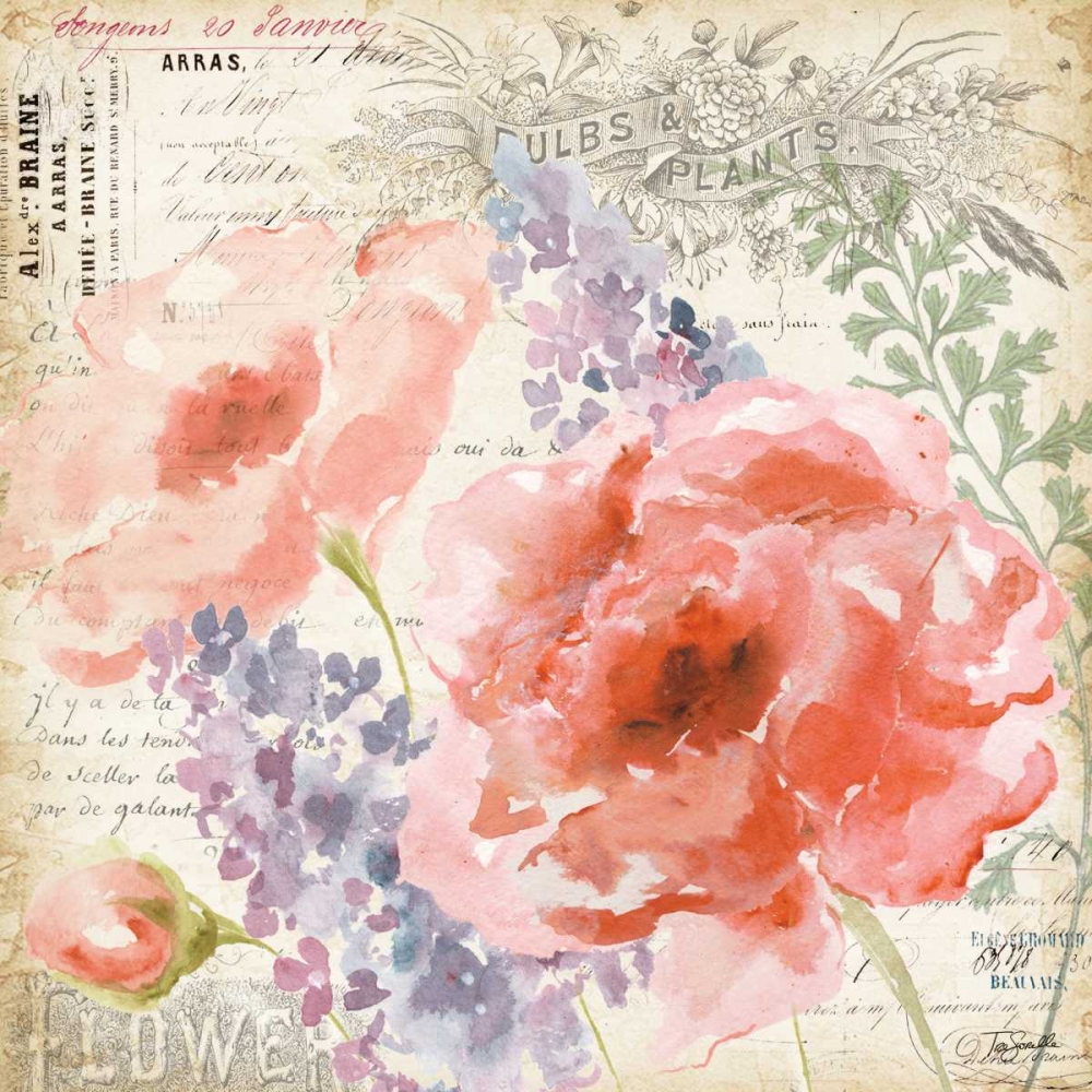 Vintage Garden II art print by Tre Sorelle Studios for $57.95 CAD
