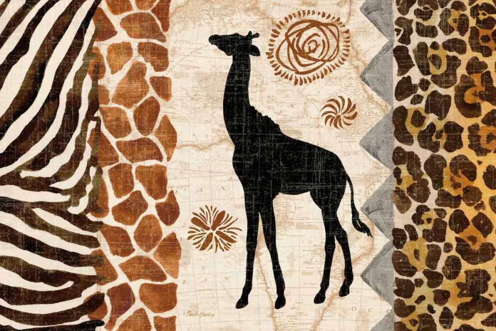 Safari Jungle Landscape art print by Pamela Gladding for $57.95 CAD