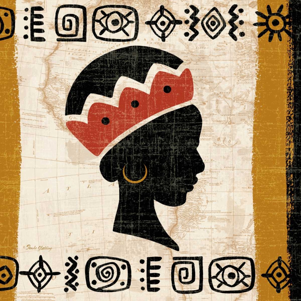Tribal Beauty I art print by Pamela Gladding for $57.95 CAD
