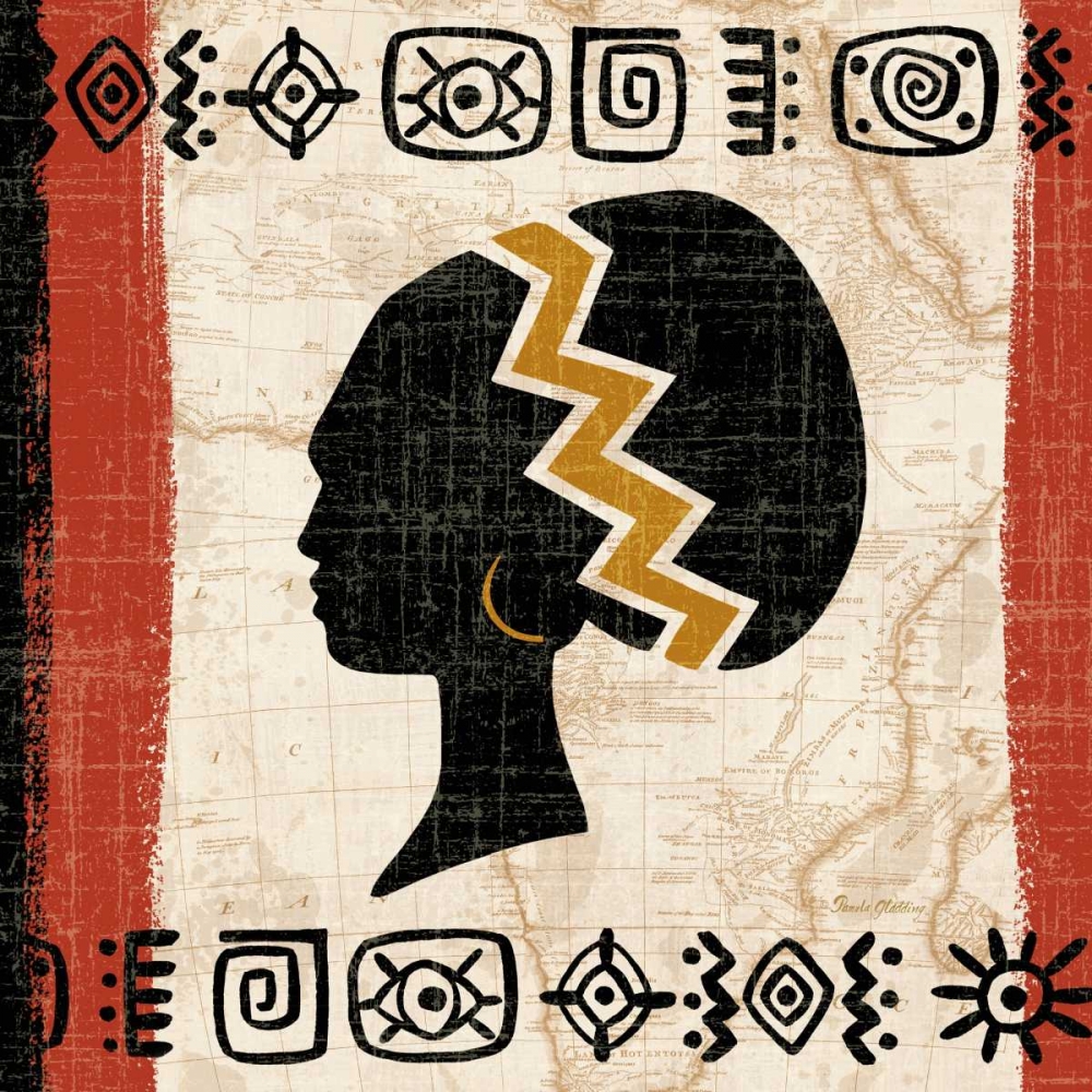 Tribal Beauty II art print by Pamela Gladding for $57.95 CAD