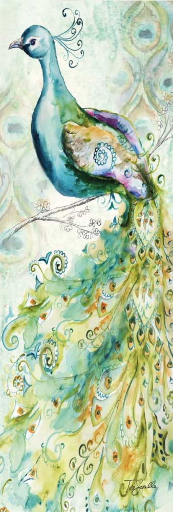Bohemian Peacocks Panel II art print by Tre Sorelle Studios for $57.95 CAD