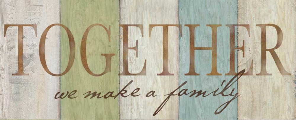 Family Sentiment Signs II art print by Cynthia Coulter for $57.95 CAD