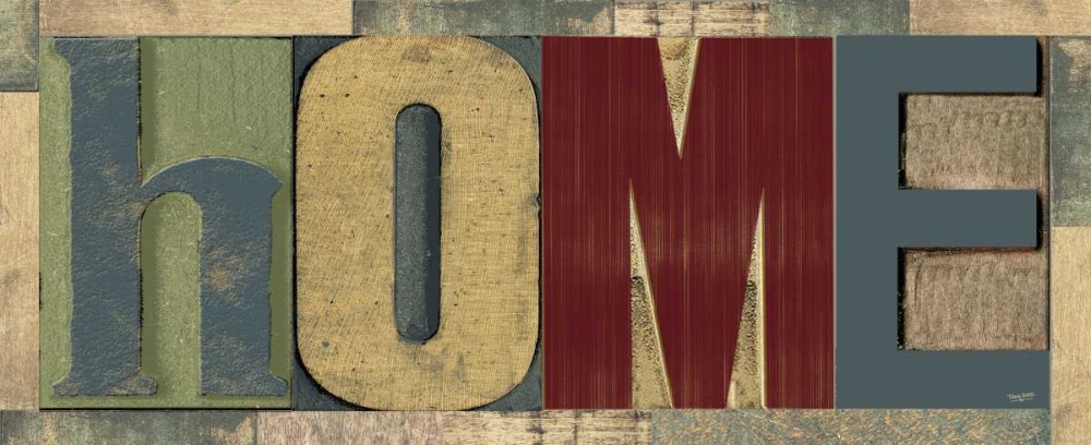 Family Printer Block Panel II art print by Tara Reed for $57.95 CAD