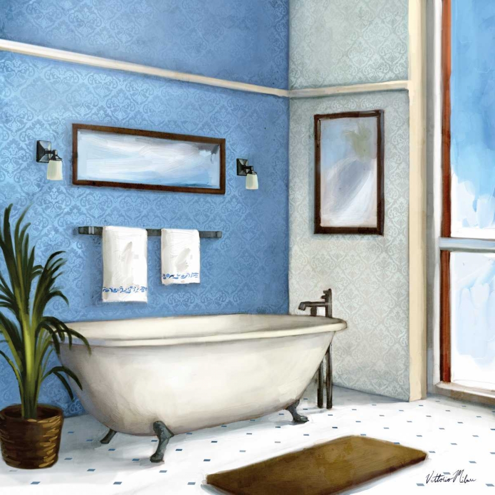 Urban Bath I art print by Vittorio Milan for $57.95 CAD