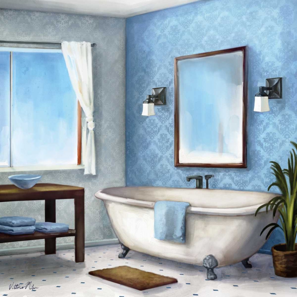 Urban Bath II art print by Vittorio Milan for $57.95 CAD