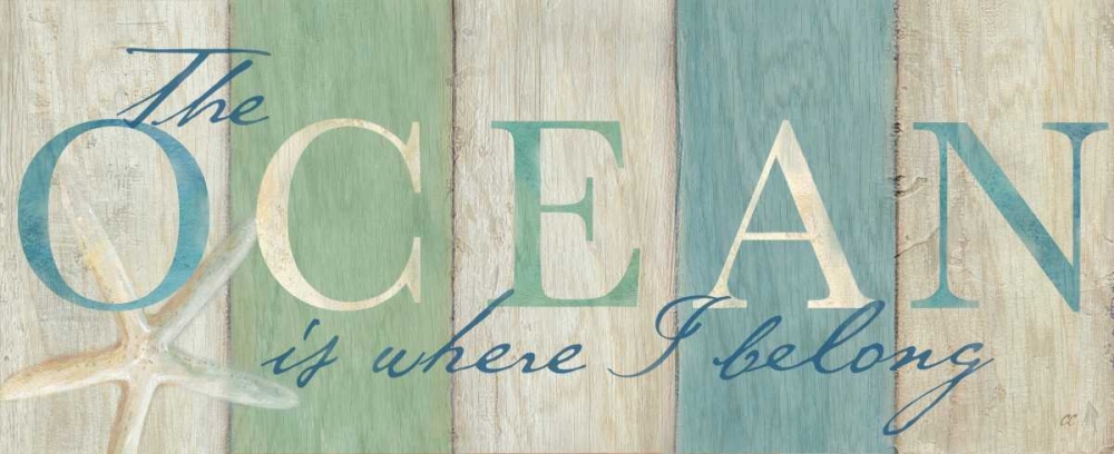 Beach Sentiment Signs II art print by Cynthia Coulter for $57.95 CAD