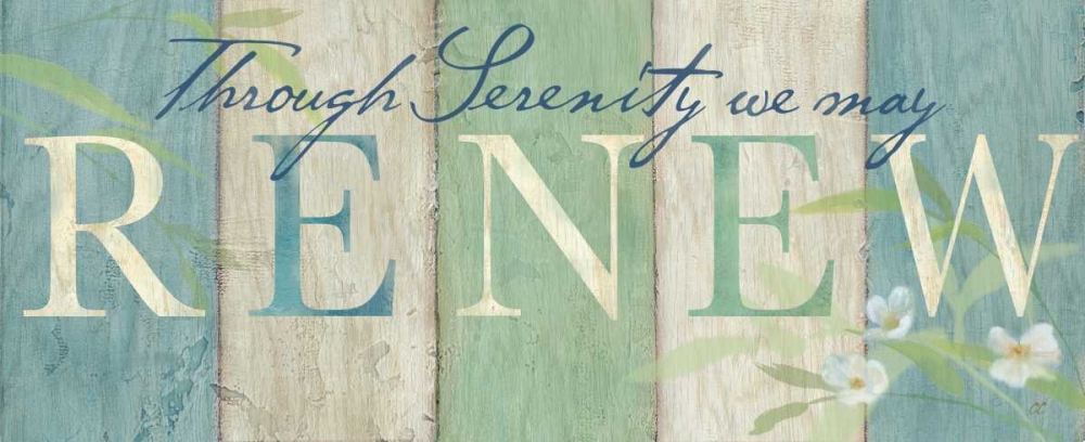 Spa Sentiment Sign II art print by Cynthia Coulter for $57.95 CAD