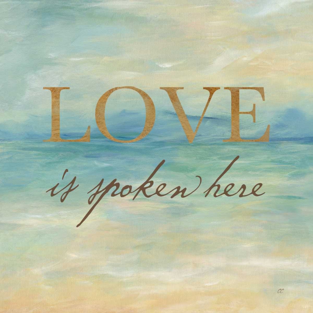 Ocean Reflections Sentiments I art print by Cynthia Coulter for $57.95 CAD