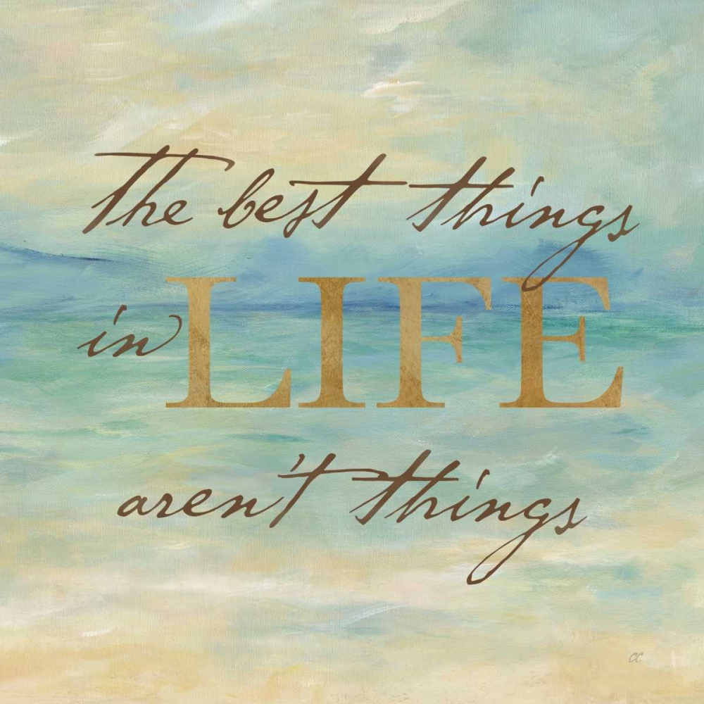 Ocean Reflections Sentiments II art print by Cynthia Coulter for $57.95 CAD